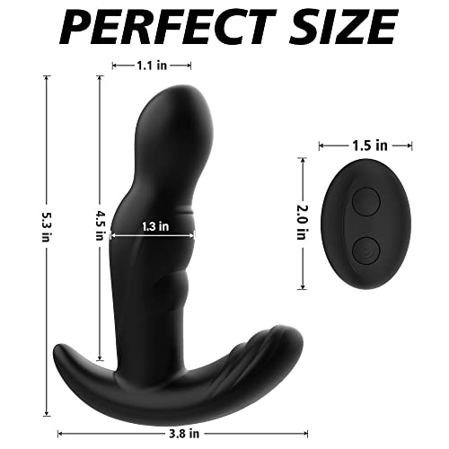 360-Rotating-Anal-Vibrator-Prostate-Massager-Anal-Butt-Plug-with-Ergonomic-Design-and-30-Powerful-Stimulation-Patterns-for-BeginnerAdvanced-Player-Anal-Sex-Toys-for-Men-Women-and-Couples-0-2