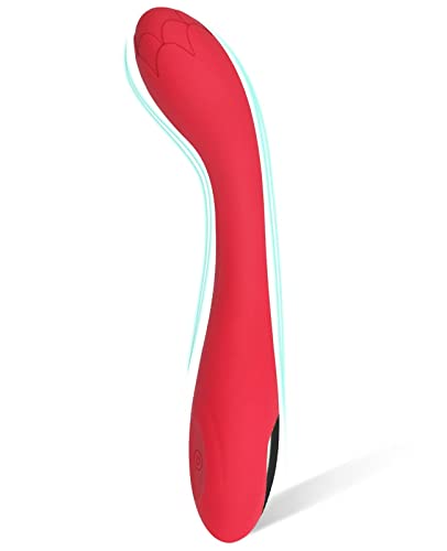 Alovegarden Clitoral G Spot Powerful Rose Vibrator Waterproof Dildo Clit Stimulator with 10 Vibration Modes Softer and Flexible Sex Toy for Women Clitoral Vibrator Red 0 G-Spot Powerful Rose Vibrator, Waterproof Dildo Clit Stimulator with 10 Vibration Modes, Softer and Flexible Sex Toy for Women, Clitoral Vibrator (Red)