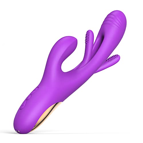 Flapping Vibrator Dildo for Women G Spot Rabbit Vibrator with 7 Vibration 7 Flapping Modes Waterproof Clitoralis Stimulator for Clit Nipple Anal Stimulation Rechargeable Adult Sex Toys for Women 0 Flapping Vibrator Dildo for Women: G Spot Rabbit Vibrator with 7 Vibration 7 Flapping Modes, Waterproof Clitoralis Stimulator for Clit Nipple Anal Stimulation, Rechargeable Adult Sex Toys for Women