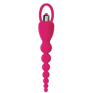 Adam Eve Booty Bliss Vibrating Anal Beads Pink Waterproof Silicone Butt Plug with Removable Bullet Vibrator 775 Total Length 6 Insertable 0 Booty Bliss Vibrating Anal Beads, Pink | Waterproof Silicone Butt Plug with Removable Bullet Vibrator | 7.75” Total Length, 6” Insertable