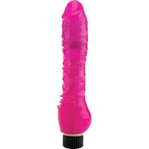 Eves Slim Pink Pleaser Vibrator Pink 0 Eve's Slim Pink Pleaser Vibrator - Pink