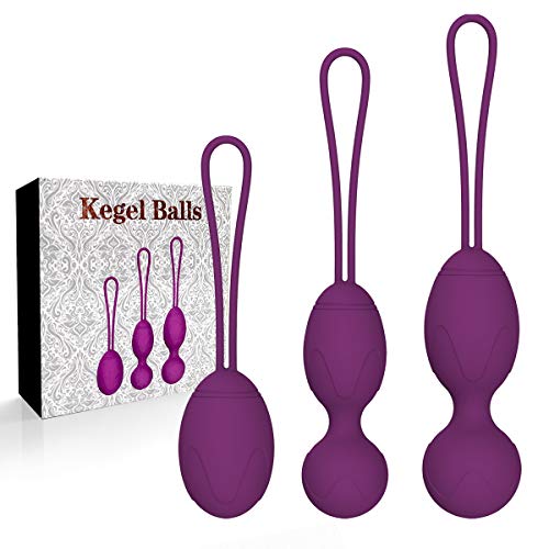 Kegel Ball for Tightening Doctor Recommended Kegel Exercise Weights for Women Pelvic Floor Exercises for Beginners AdvancedStrengthens Pelvic Floor and Resolves Incontinence3 Piece Set 0 Kegel Ball for Tightening - Doctor Recommended Kegel Exercise Weights for Women & Pelvic Floor Exercises for Beginners & Advanced，Strengthens Pelvic Floor and Resolves Incontinence(3-Piece Set)