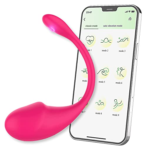 Pelvic Floor Trainer with APP Control 10 Mode Frequencie 360 Flexible Silicone Waterproof 2023 New Upgrade Red 0 Pelvic Floor Trainer with APP Control, 10 Mode Frequencie 360° Flexible Silicone & Waterproof, 2023 New Upgrade Red